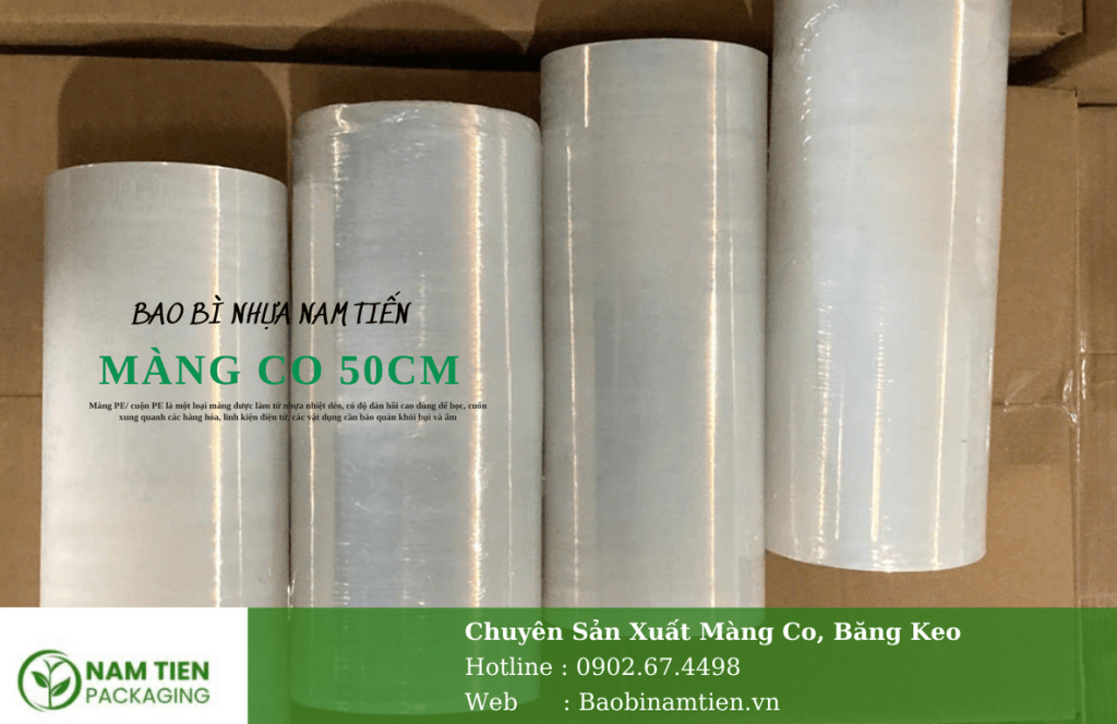 Cuộn pe bọc hàng