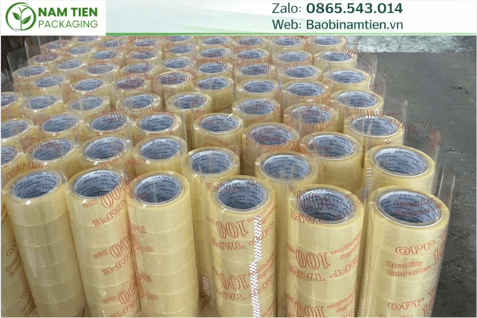 Giá băng keo trong 5cm 