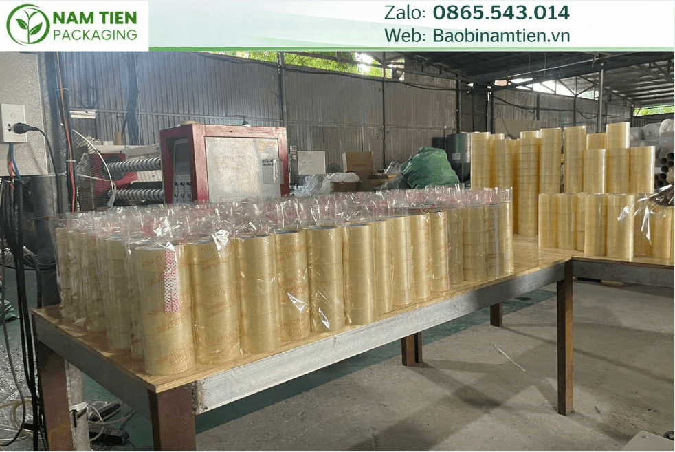 Băng keo trong 1.2kg giá rẻ