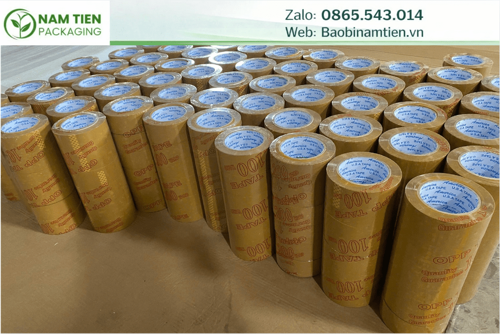 Băng keo đục dán thùng hải sản