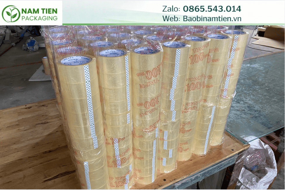 Băng keo trong cho shop online